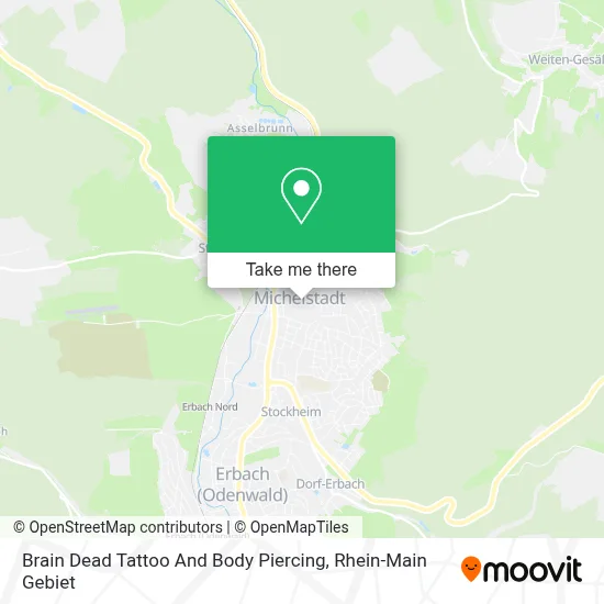 Brain Dead Tattoo And Body Piercing map