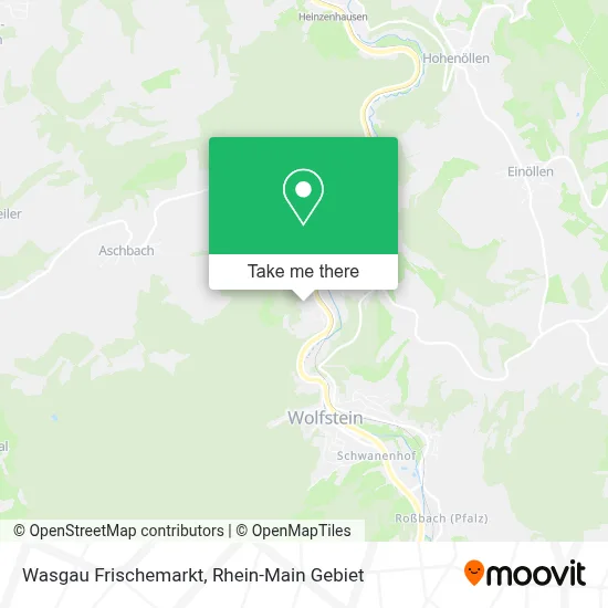 Wasgau Frischemarkt map