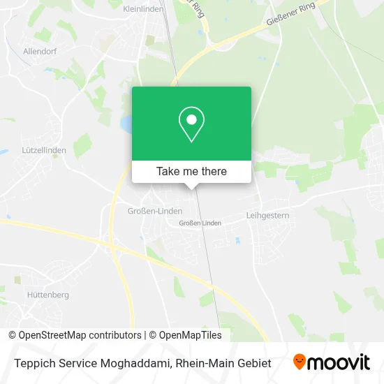 Teppich Service Moghaddami map