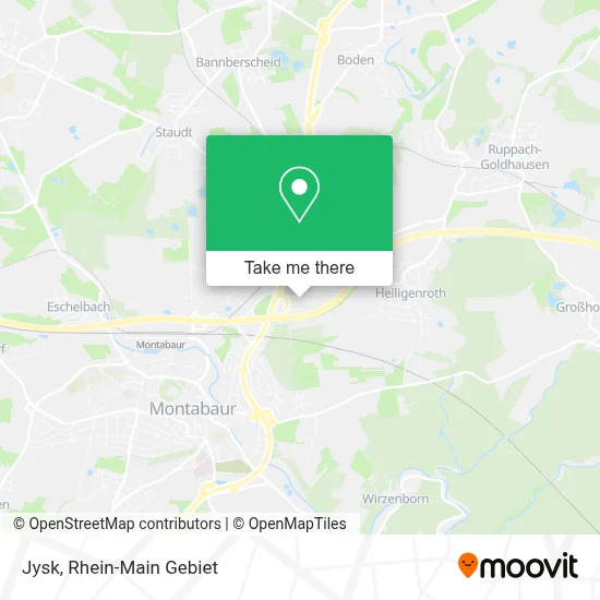 Jysk map