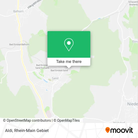 Aldi map
