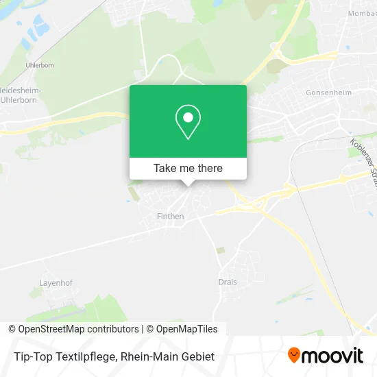 Tip-Top Textilpflege map