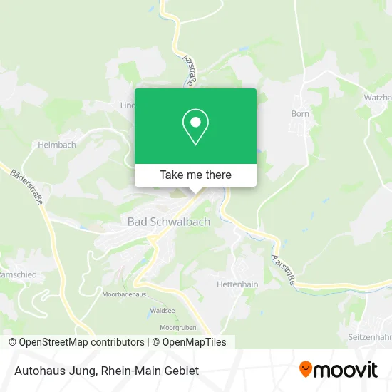 Autohaus Jung map