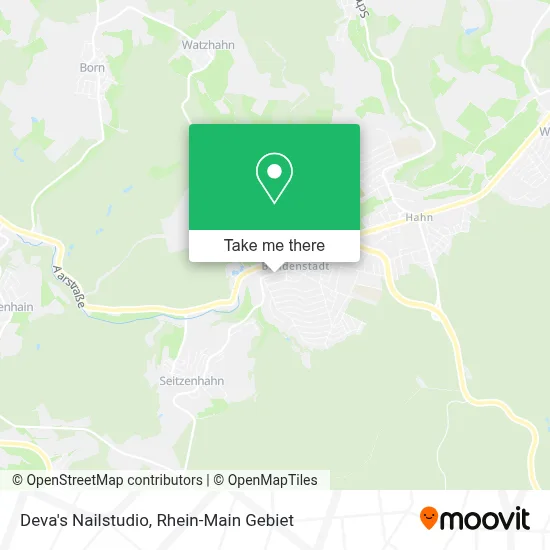 Deva's Nailstudio map