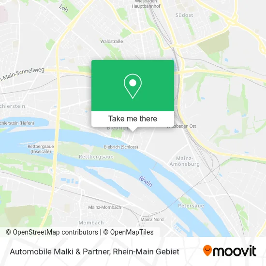 Automobile Malki & Partner map