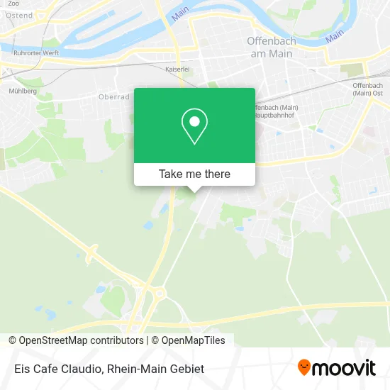 Eis Cafe Claudio map