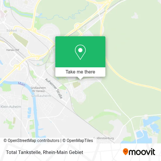 Total Tankstelle map