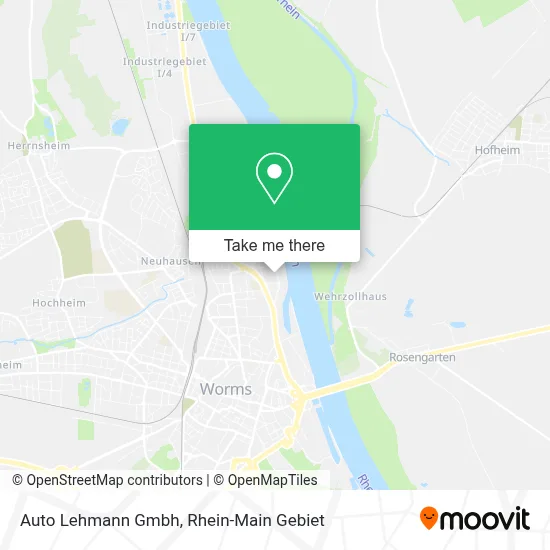 Auto Lehmann Gmbh map