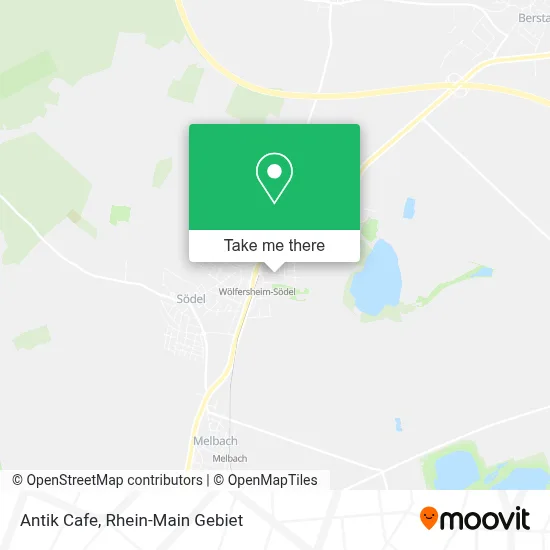 Antik Cafe map