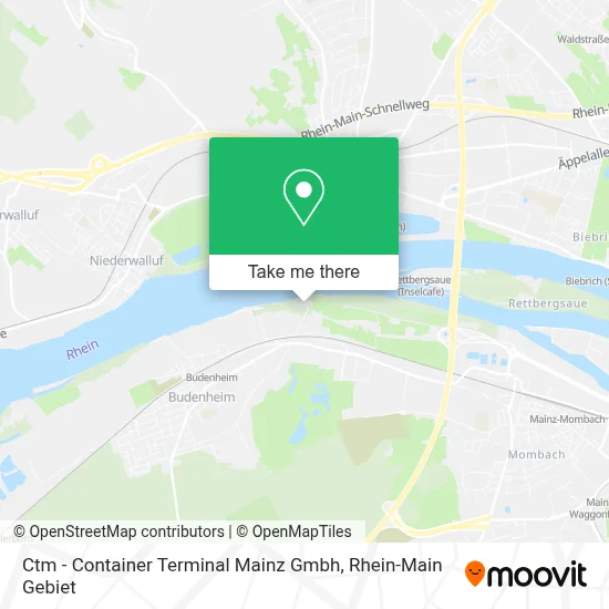 Ctm - Container Terminal Mainz Gmbh map