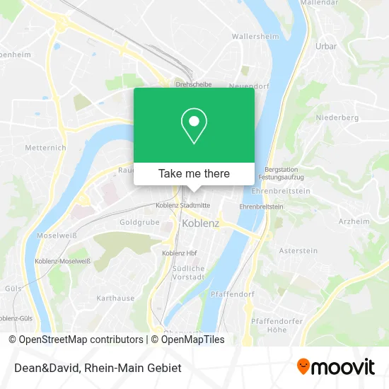 Dean&David map