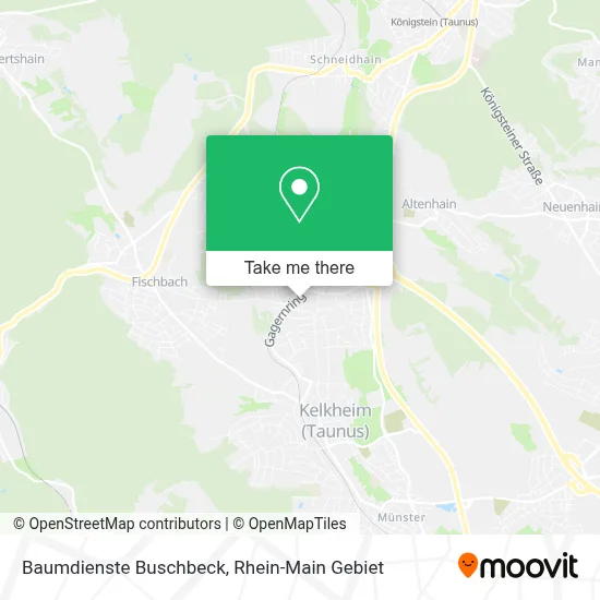 Baumdienste Buschbeck map