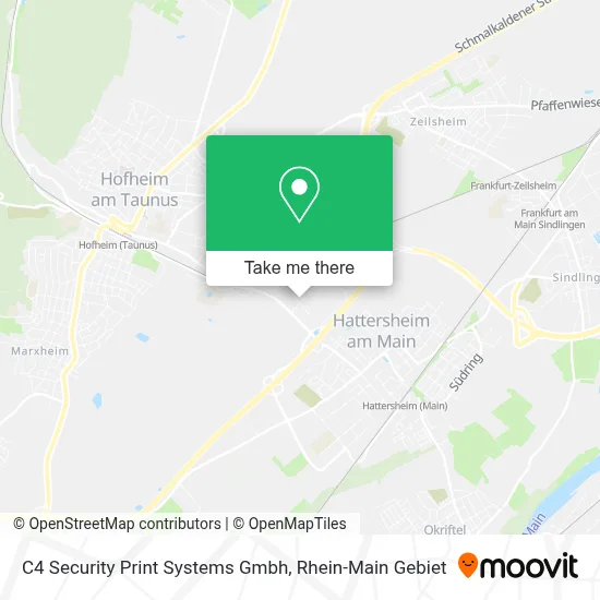 C4 Security Print Systems Gmbh map