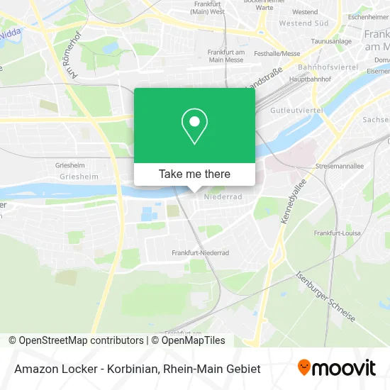 Amazon Locker - Korbinian map