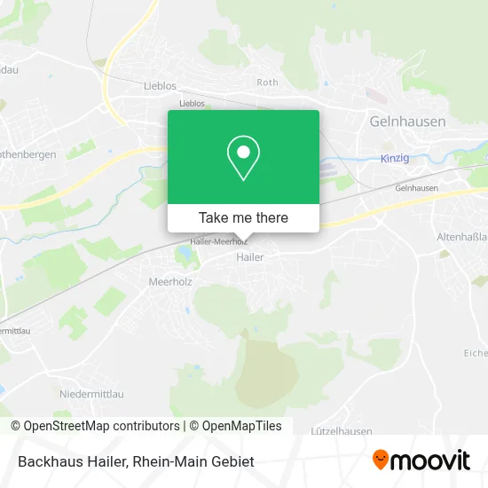Backhaus Hailer map