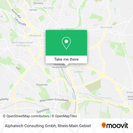 Alphatech Consulting Gmbh map