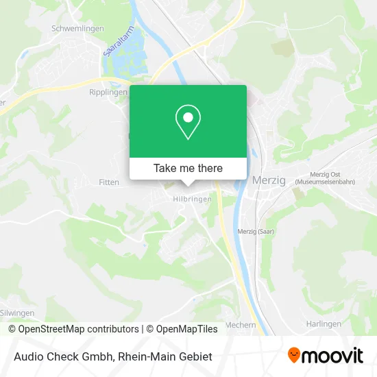 Audio Check Gmbh map