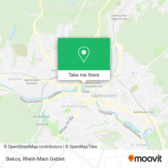 Bekos map