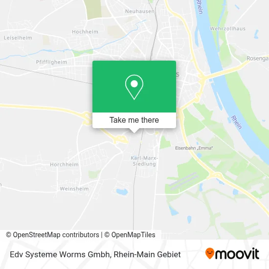 Edv Systeme Worms Gmbh map