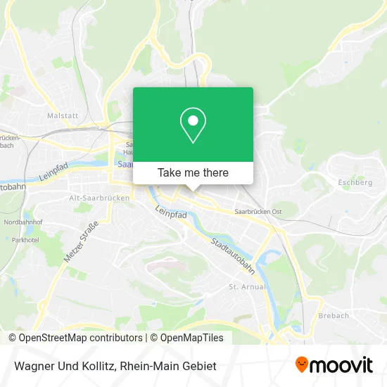 Wagner Und Kollitz map