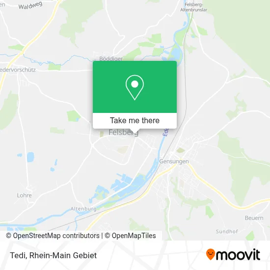 Tedi map