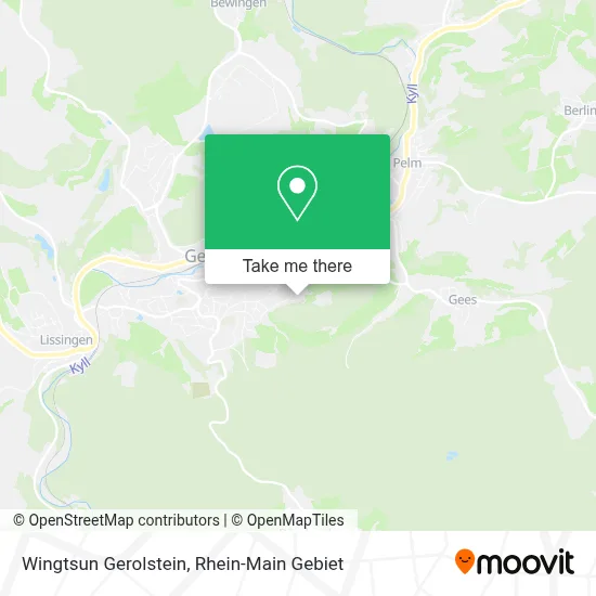 Wingtsun Gerolstein map