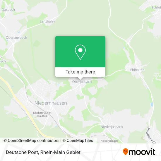 Deutsche Post map