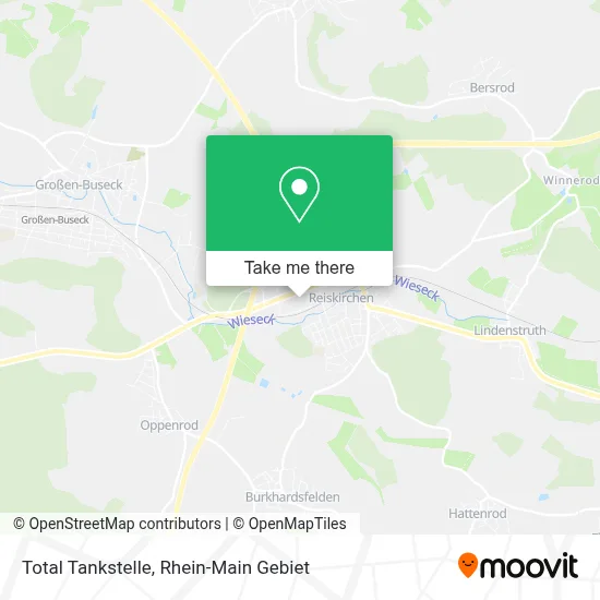 Total Tankstelle map