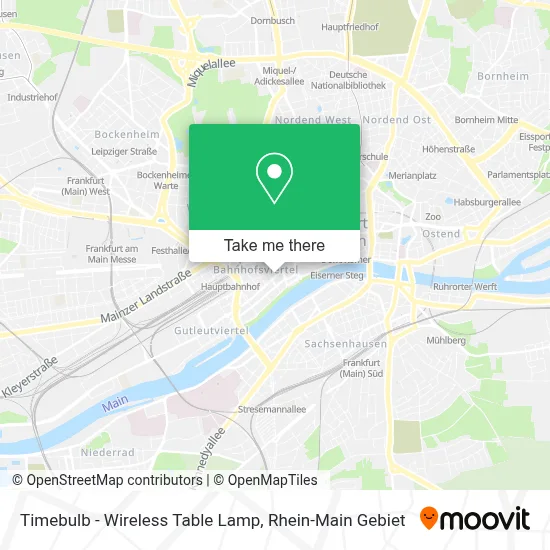 Timebulb - Wireless Table Lamp map