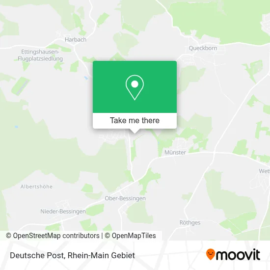 Deutsche Post map