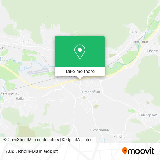 Audi map