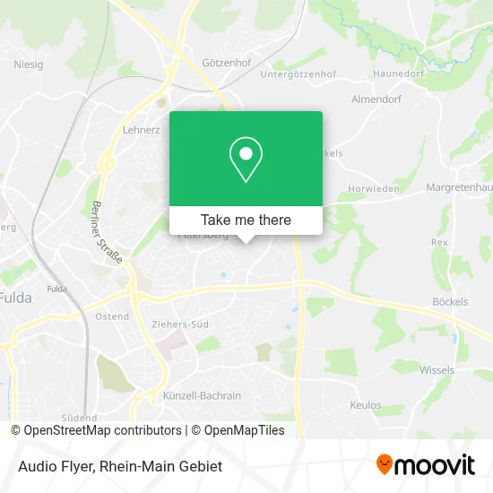 Audio Flyer map