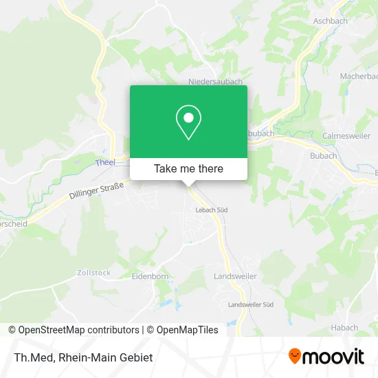 Th.Med map