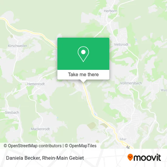 Daniela Becker map