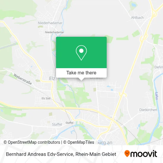 Bernhard Andreas Edv-Service map
