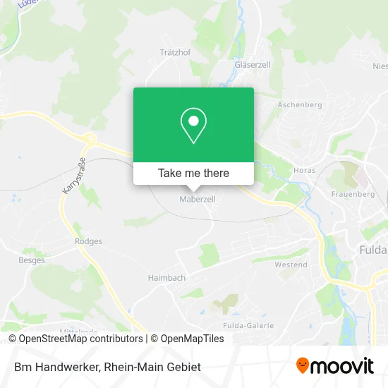 Bm Handwerker map