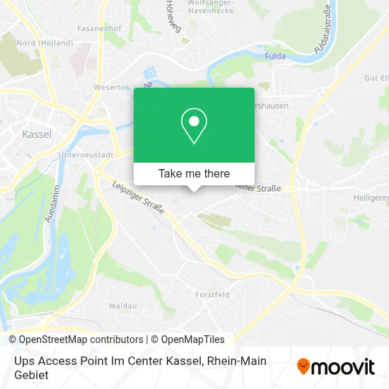 Ups Access Point Im Center Kassel map