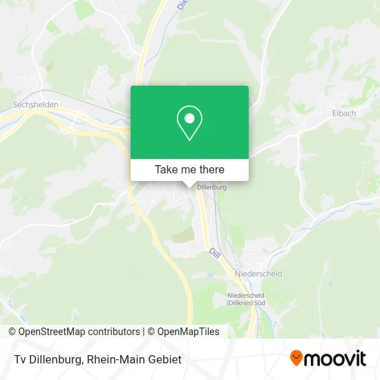 Tv Dillenburg map