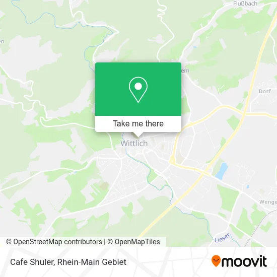 Cafe Shuler map
