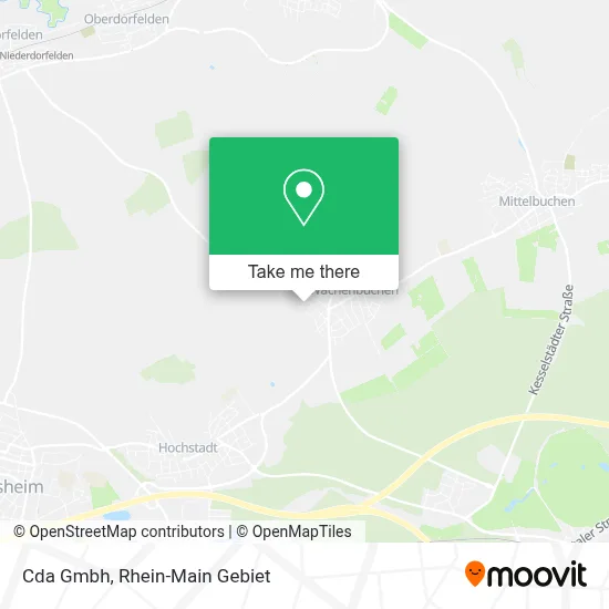 Cda Gmbh map
