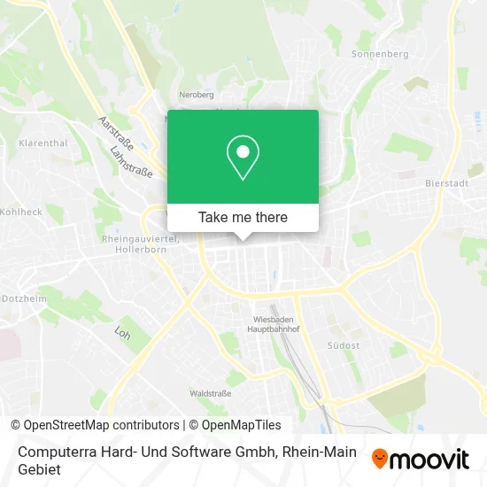 Computerra Hard- Und Software Gmbh map