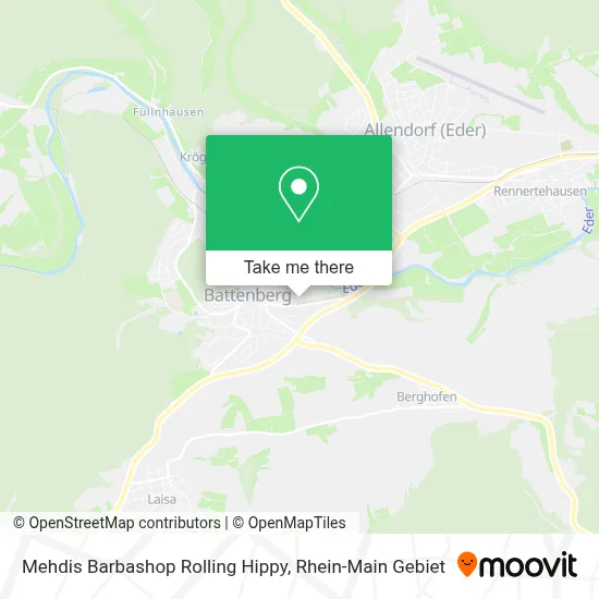 Mehdis Barbashop Rolling Hippy map