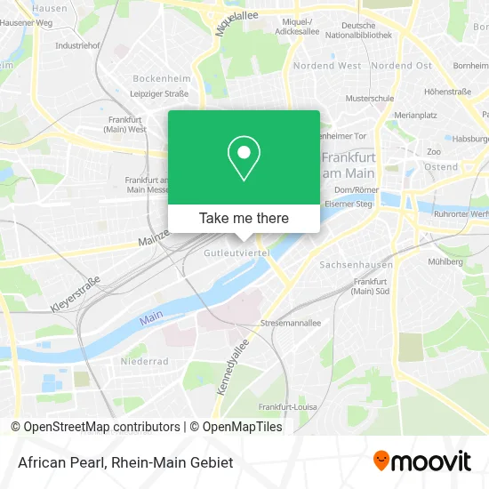 African Pearl map