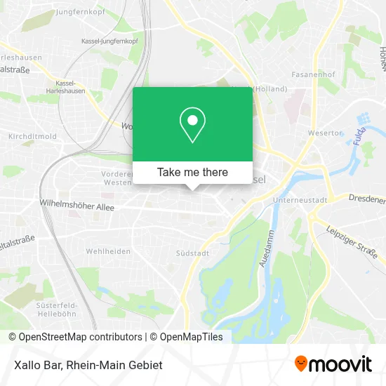 Xallo Bar map