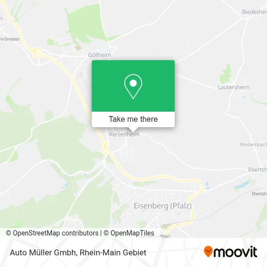 Auto Müller Gmbh map