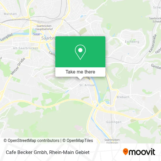 Cafe Becker Gmbh map