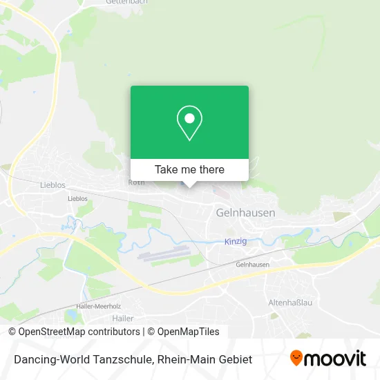 Dancing-World Tanzschule map