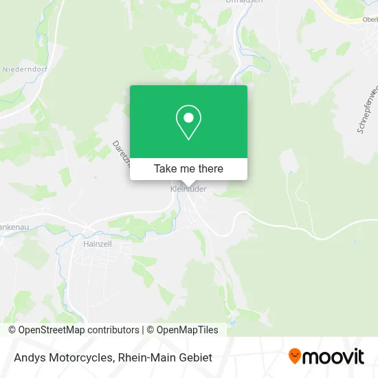 Andys Motorcycles map