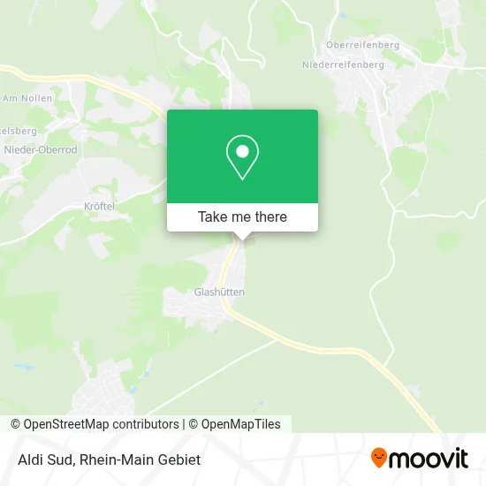 Aldi Sud map