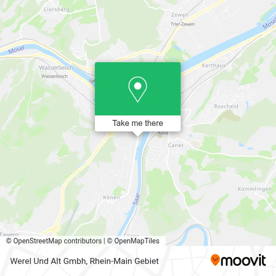 Werel Und Alt Gmbh map